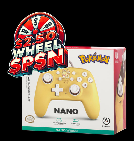 $2.5 Wheel Spin - Pikachu Controller